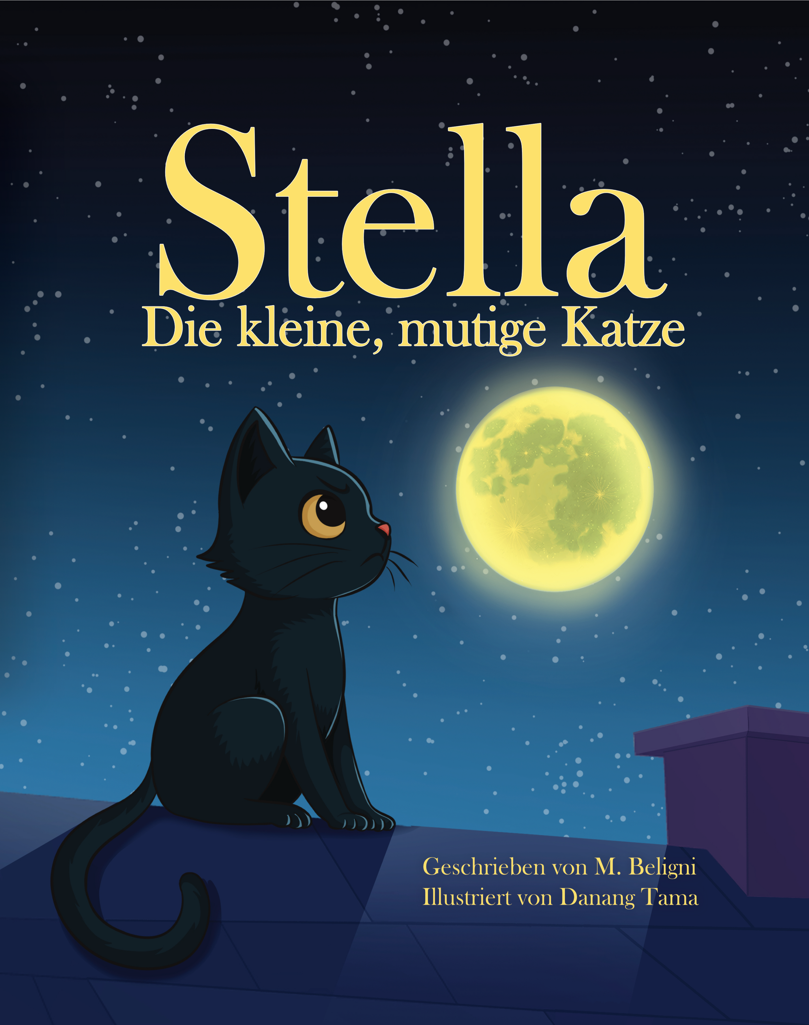 HARDCOVER: Stella, die kleine, mutige Katze
