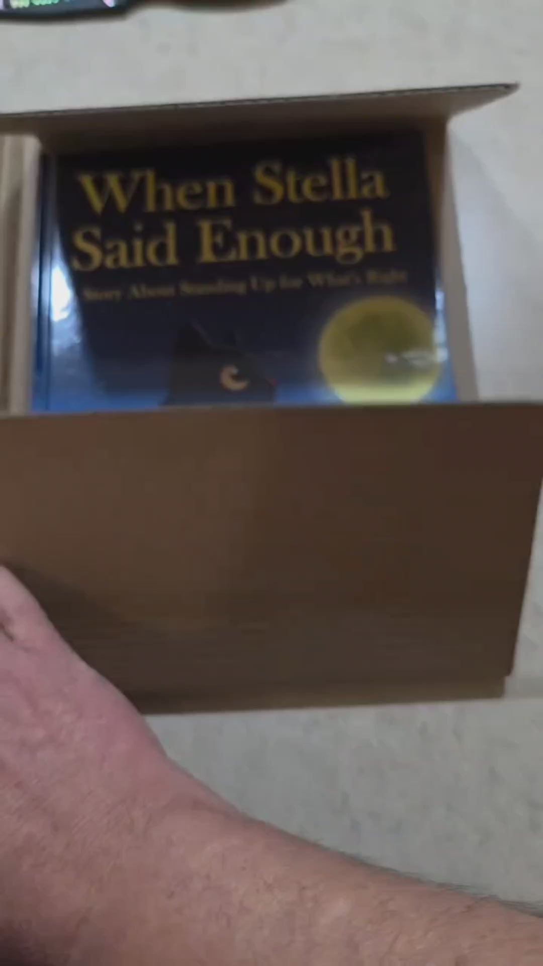 HARDCOVER: When Stella Said Enough - A Story About Standing Up For What's Right